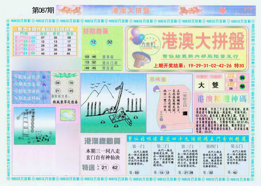 087期港澳大拼盘A[图]