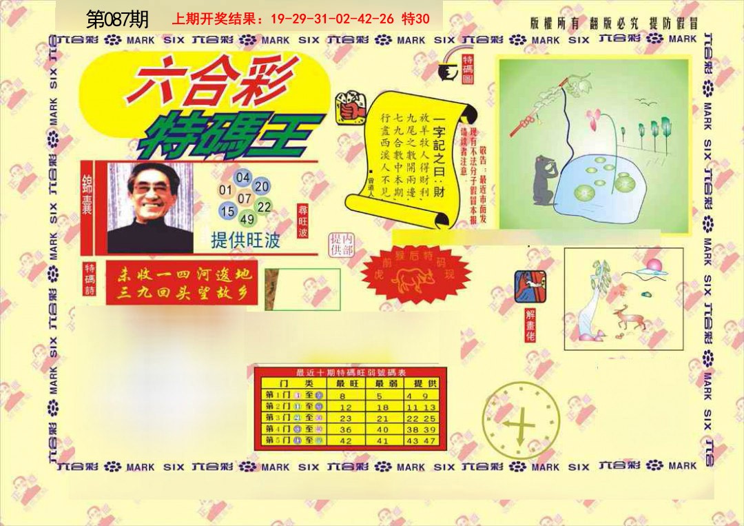 087期特码王[图]