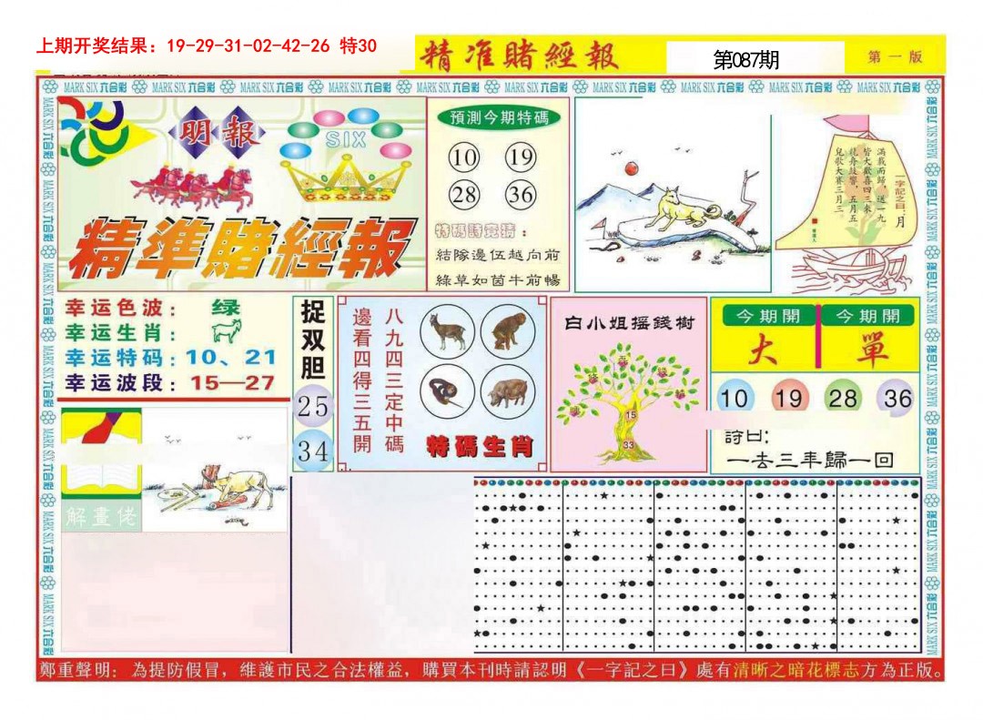 087期精准赌经报A[图]
