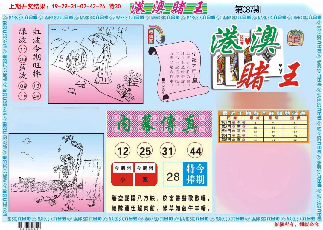 087期港澳赌王A[图]