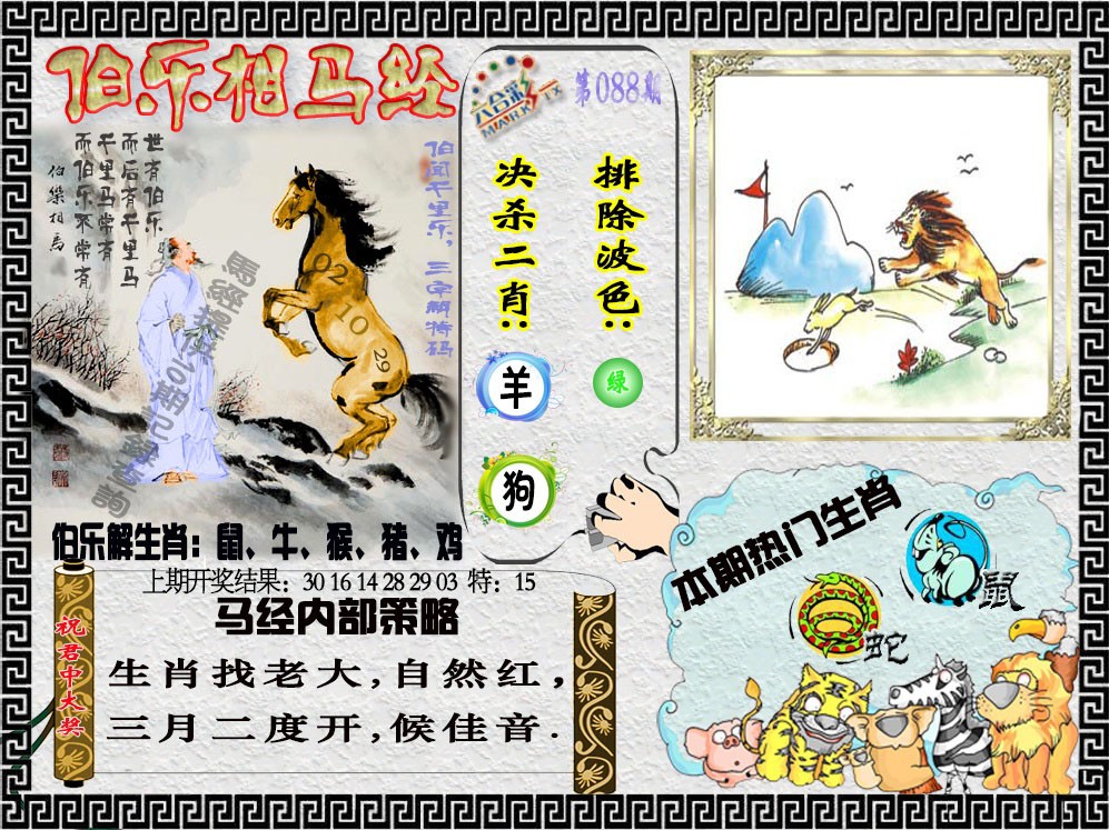 088期伯乐相马经[图]