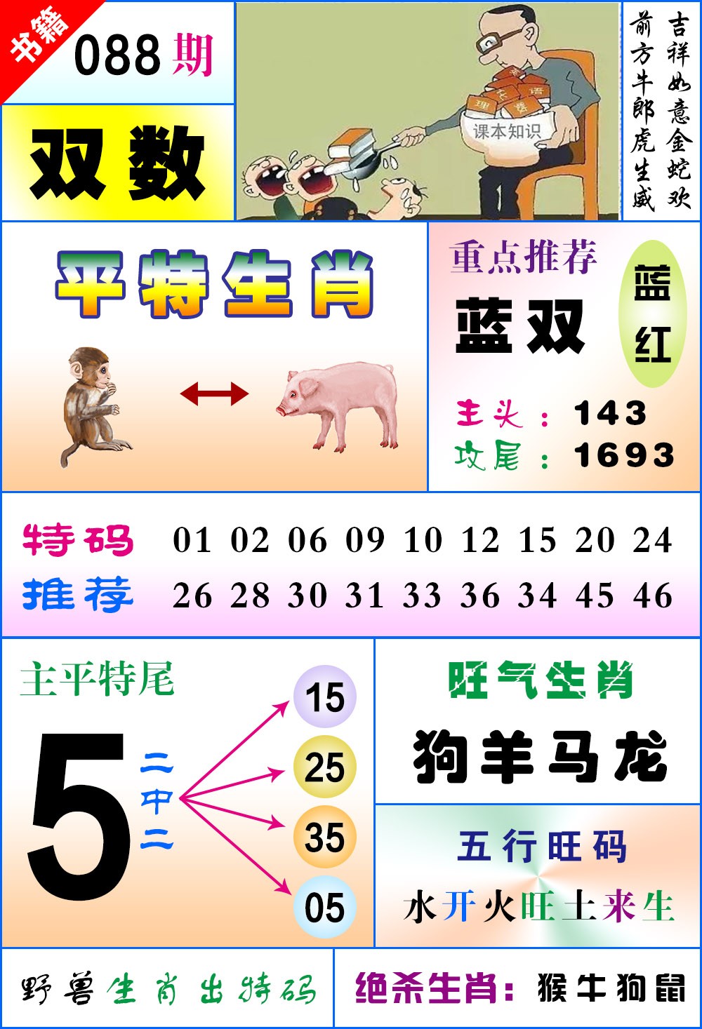 088期澳门风水平特[图]
