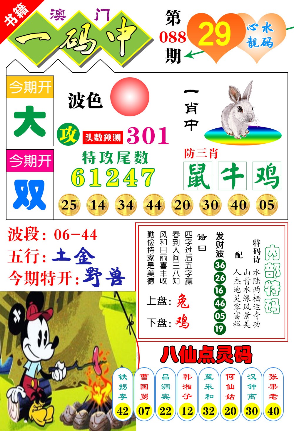 088期澳门发财波[图]