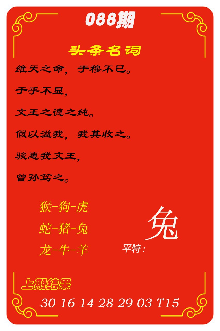 088期头条名词[图]