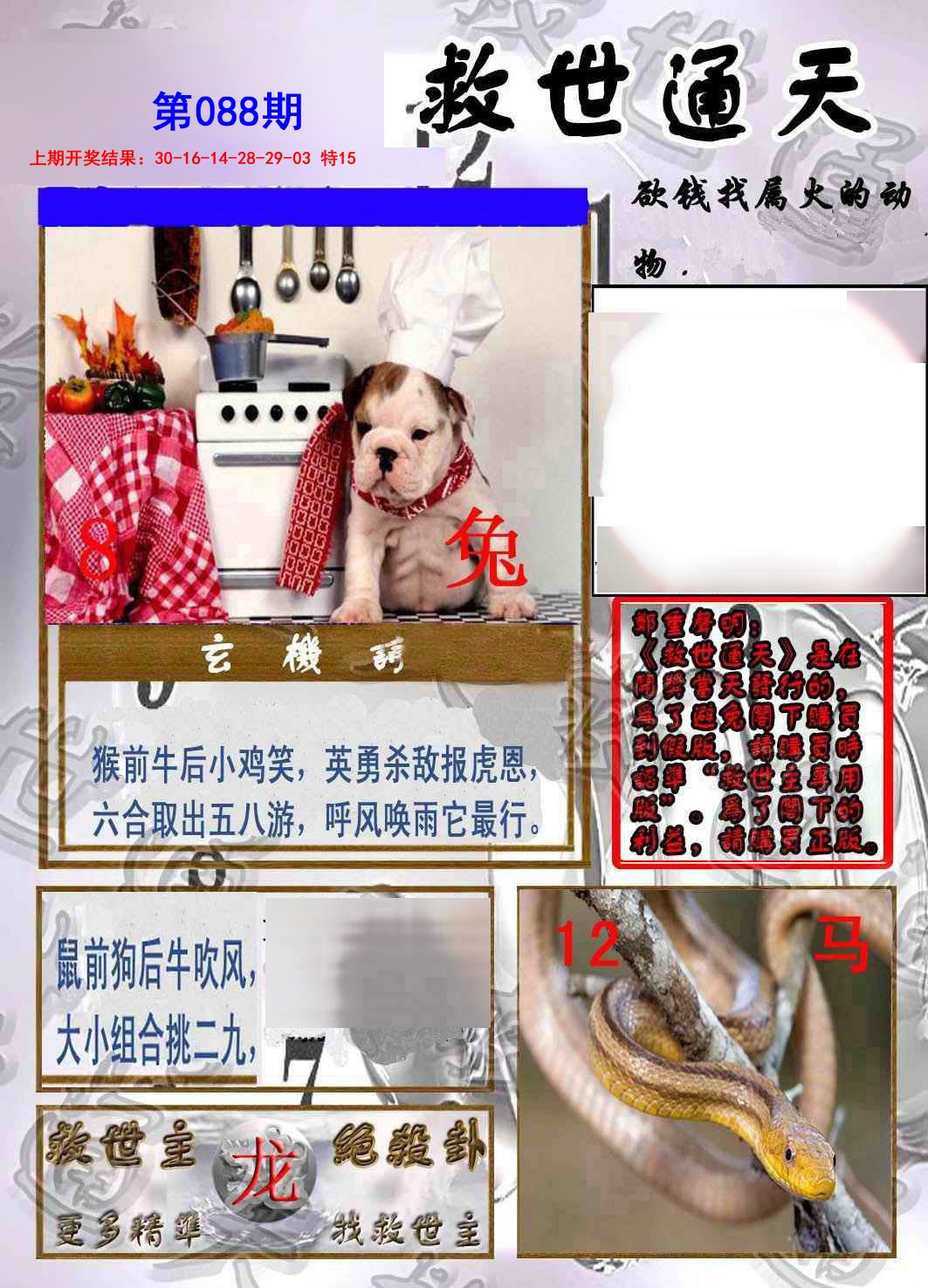 088期救世通天报[图]