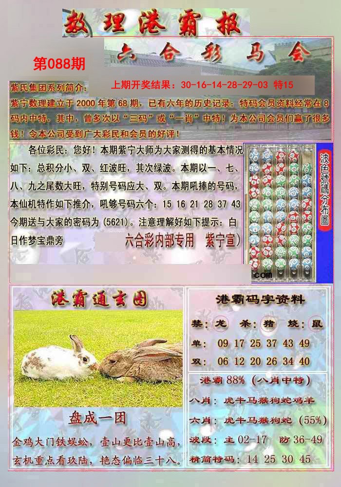 088期港霸报[图]