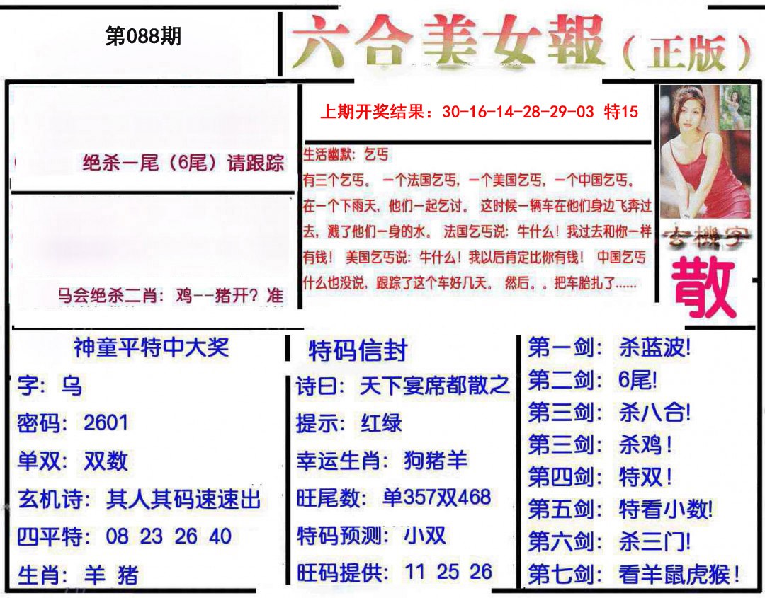 088期美女报[图]