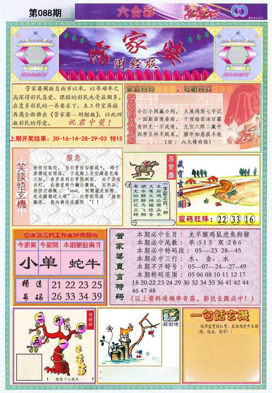 088期管家婆财经版[图]