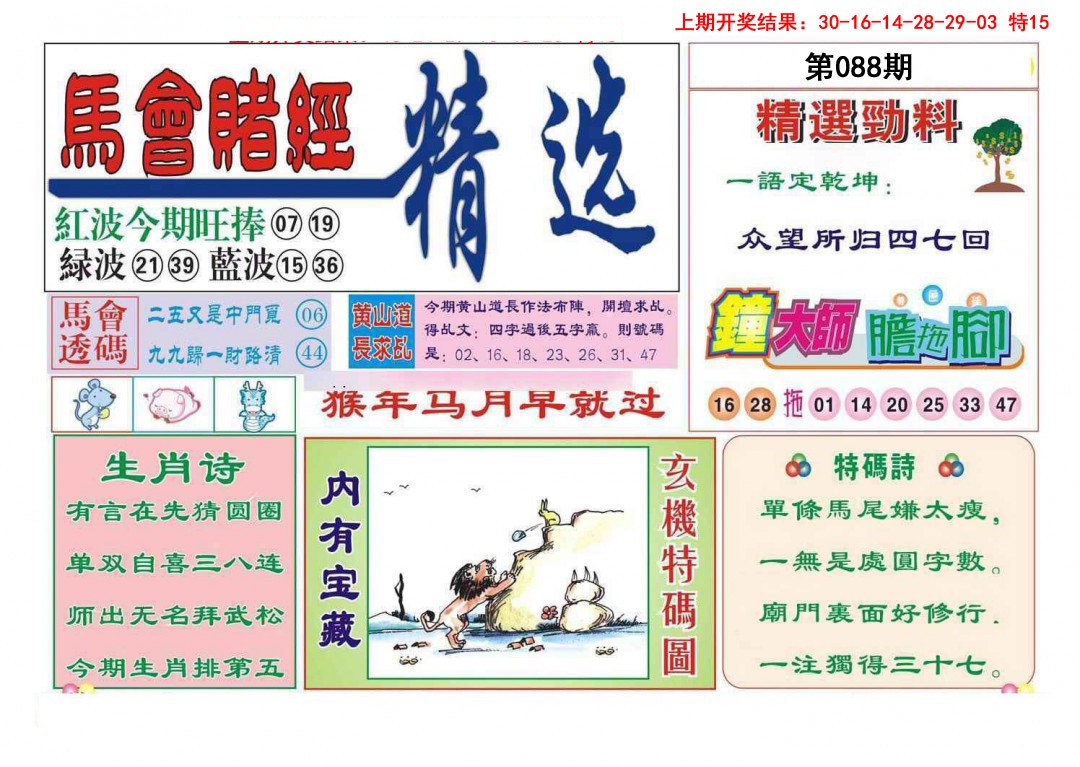 088期赌经精选[图]