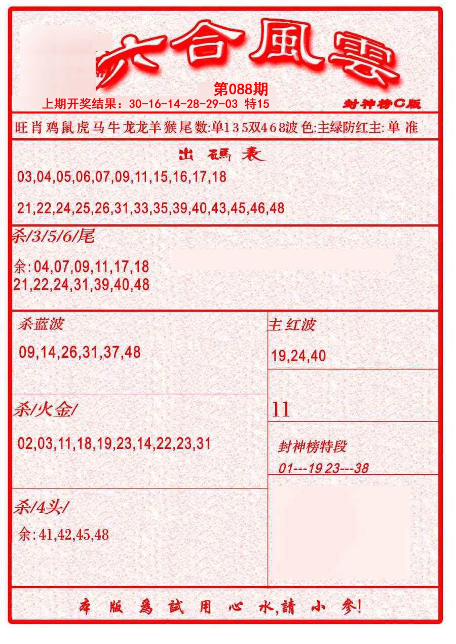 088期六合风云B[图]