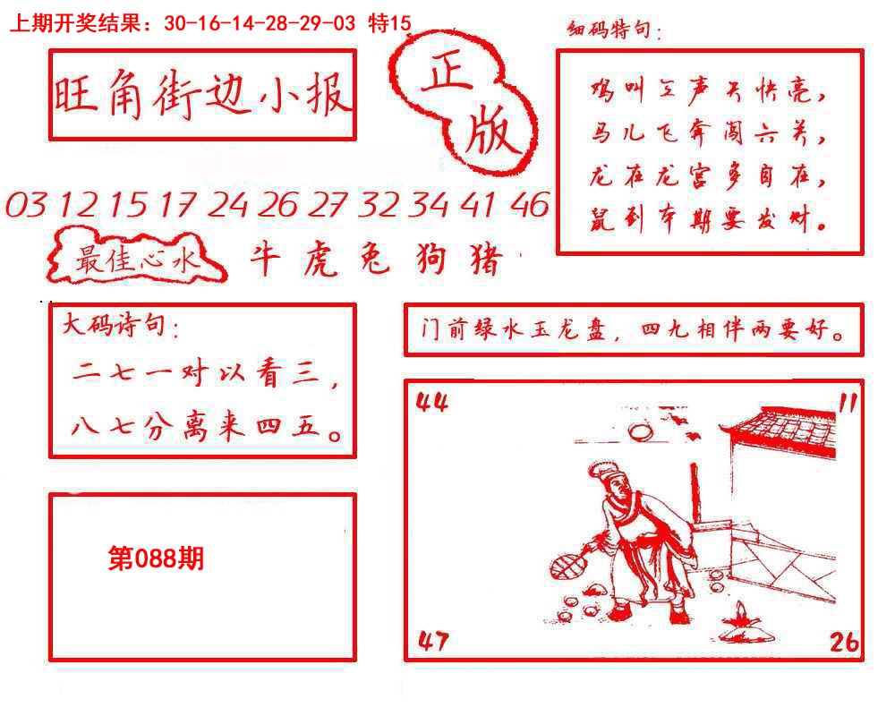 088期旺角街边小报[图]