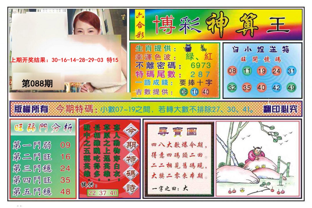 088期博彩神算王[图]
