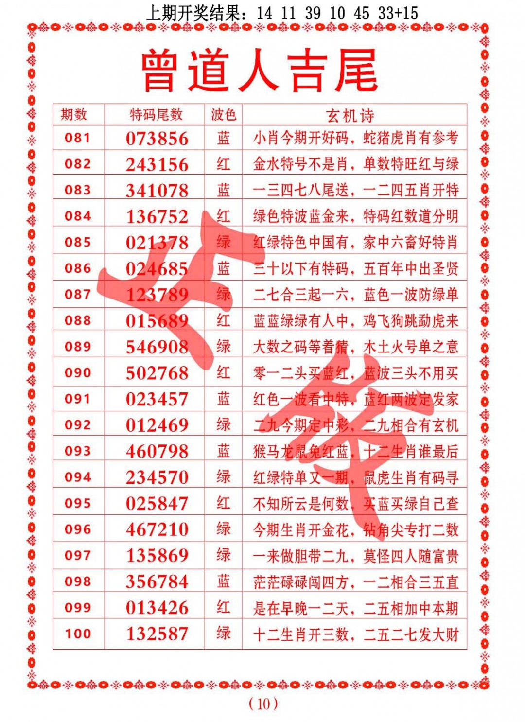 089期曾道人吉尾[图]