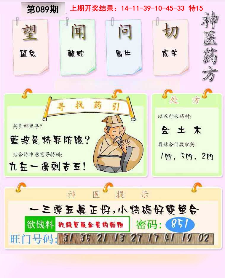 089期神医药方[图]