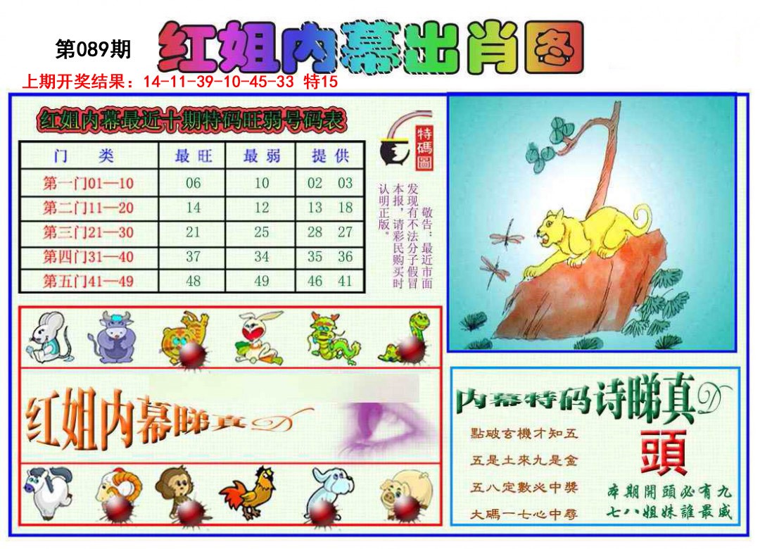 089期红姐内幕出肖[图]