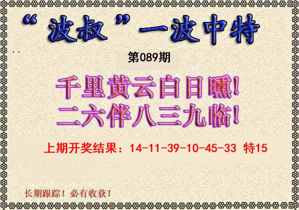 089期波叔一波中特[图]