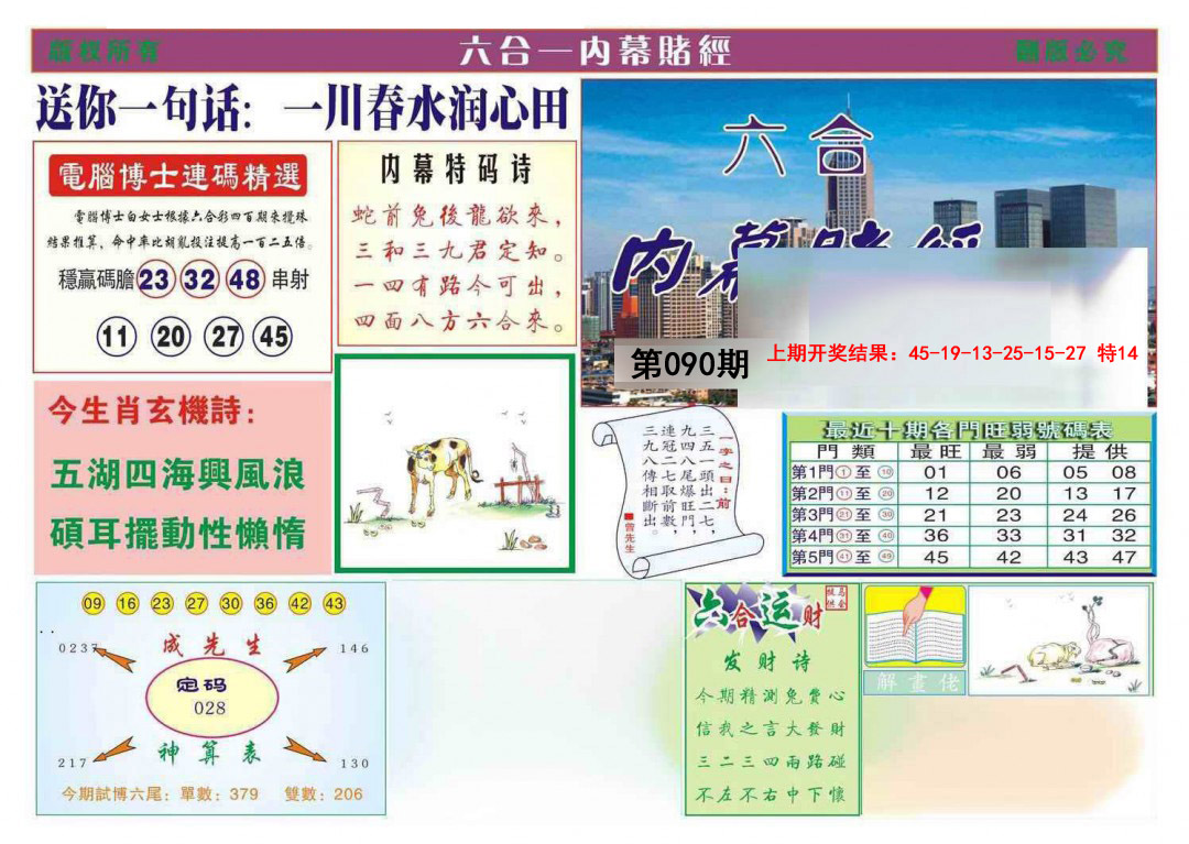 090期内幕赌经[图]