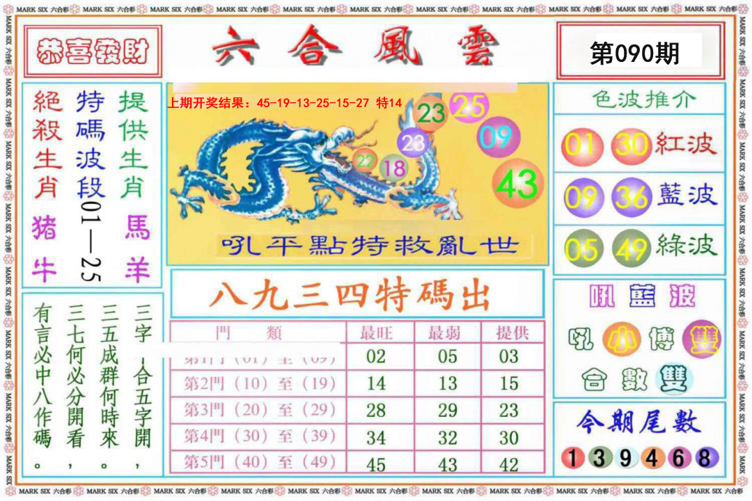 090期六合风云《另版》[图]