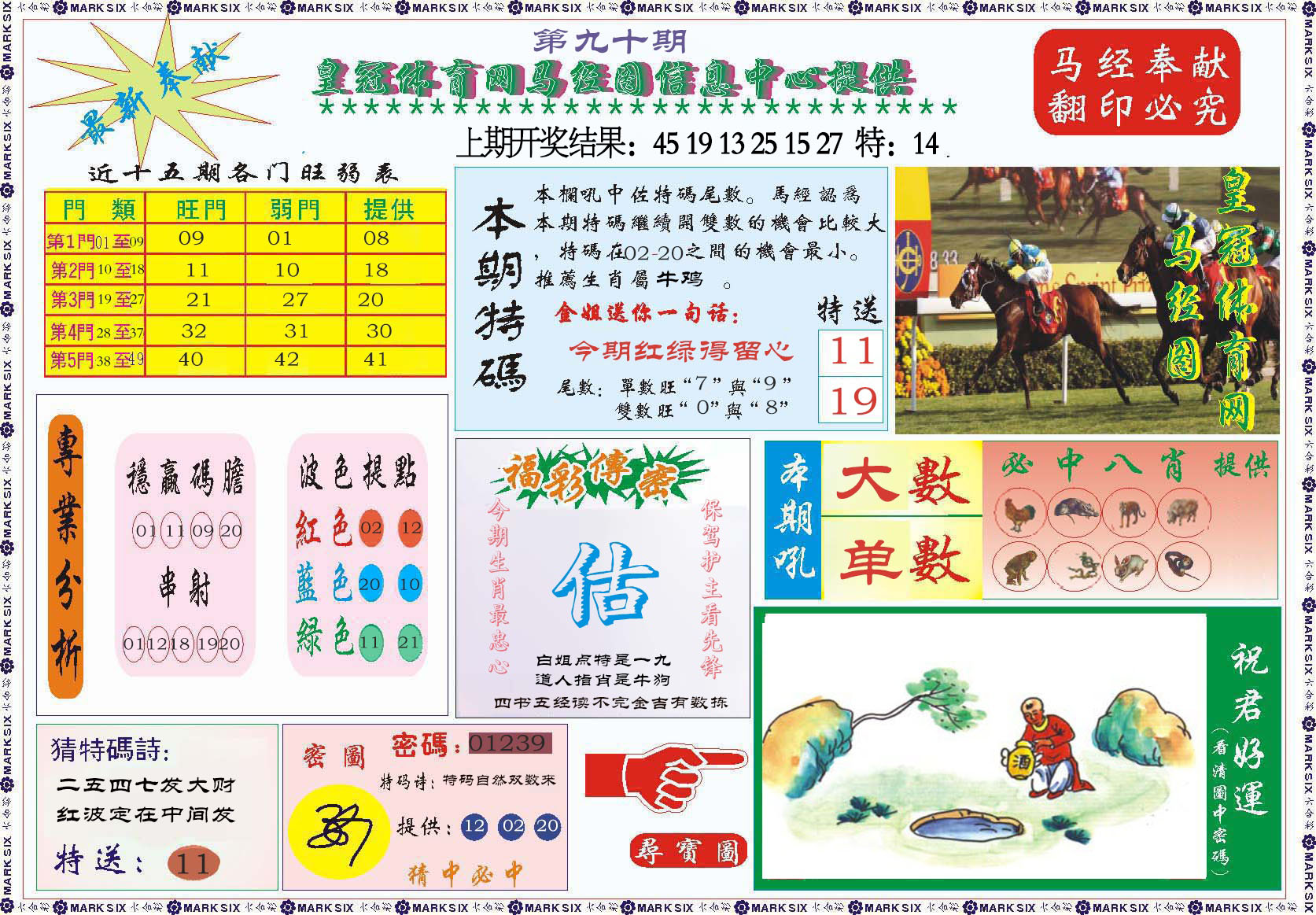 090期体育网马经图[图]