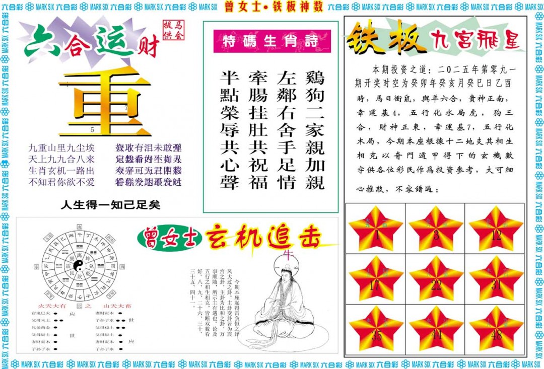 091期曾女士铁板神数B[图]