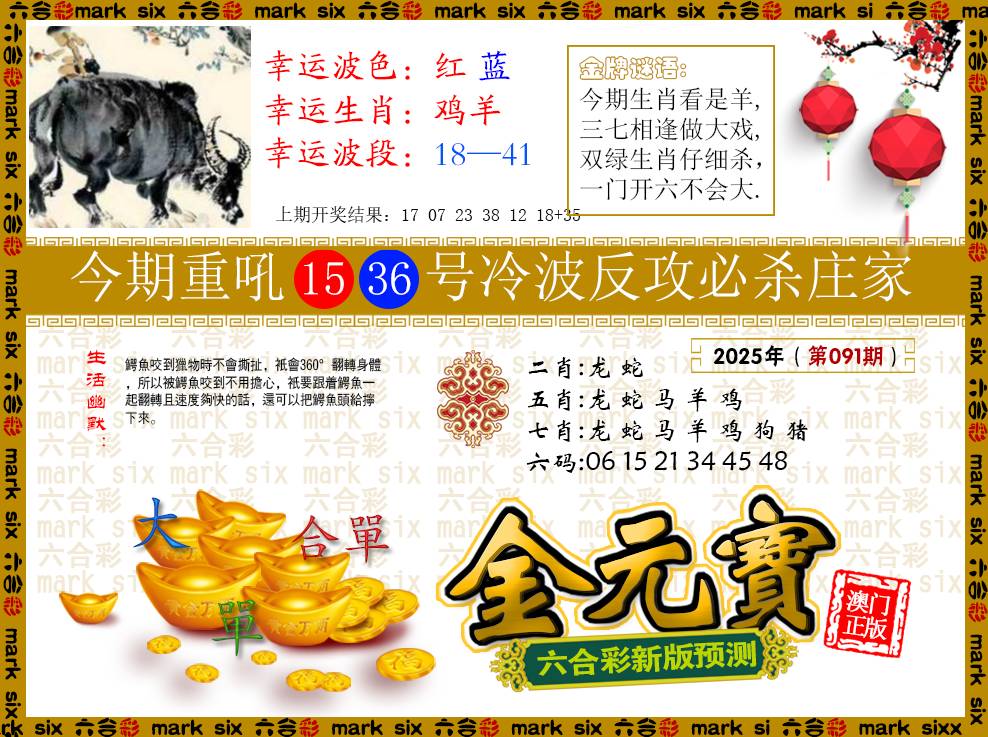 091期金元宝[图]