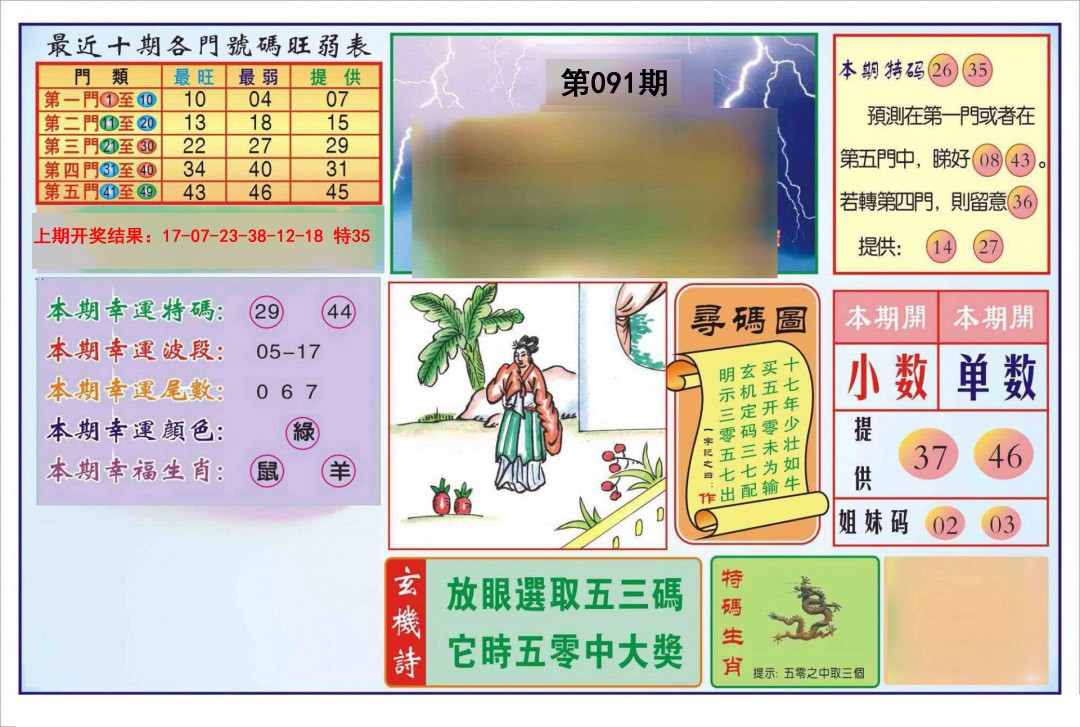 091期逢赌必羸[图]