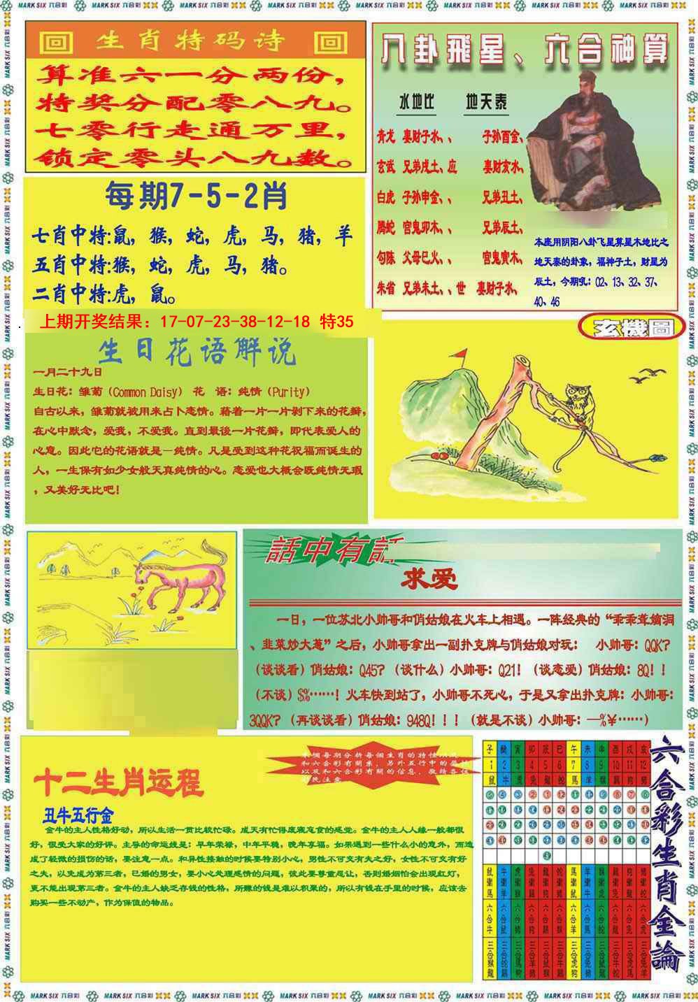 091期九龍马经B(推荐)[图]