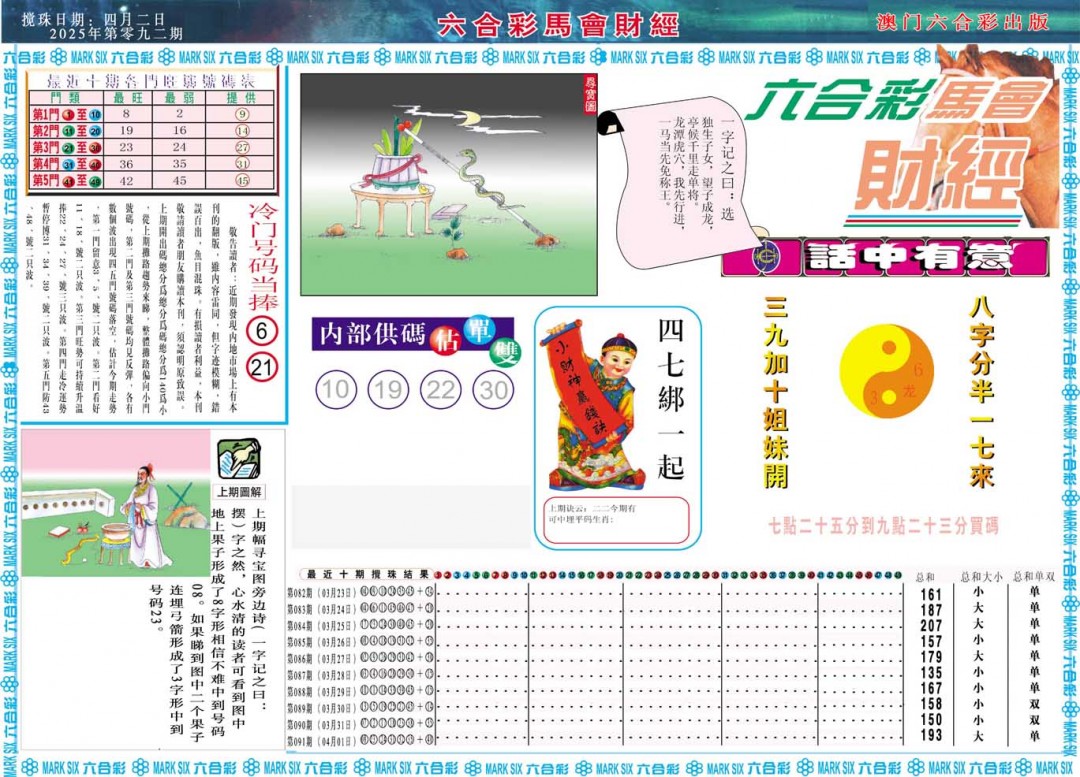092期马会财经A[图]