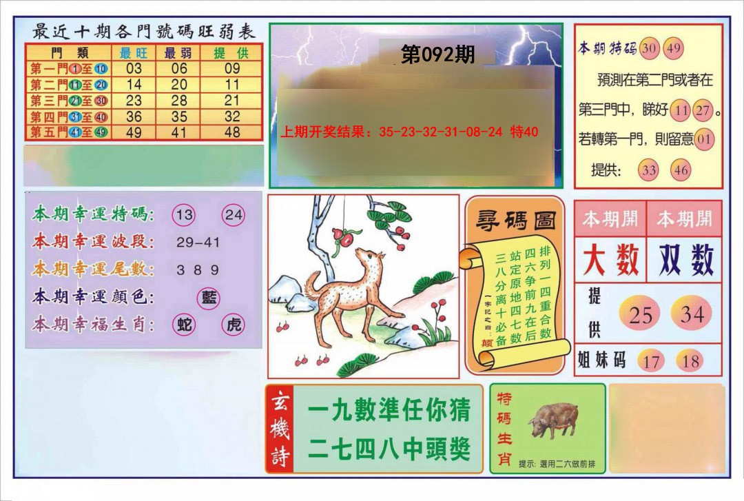 092期逢赌必羸[图]