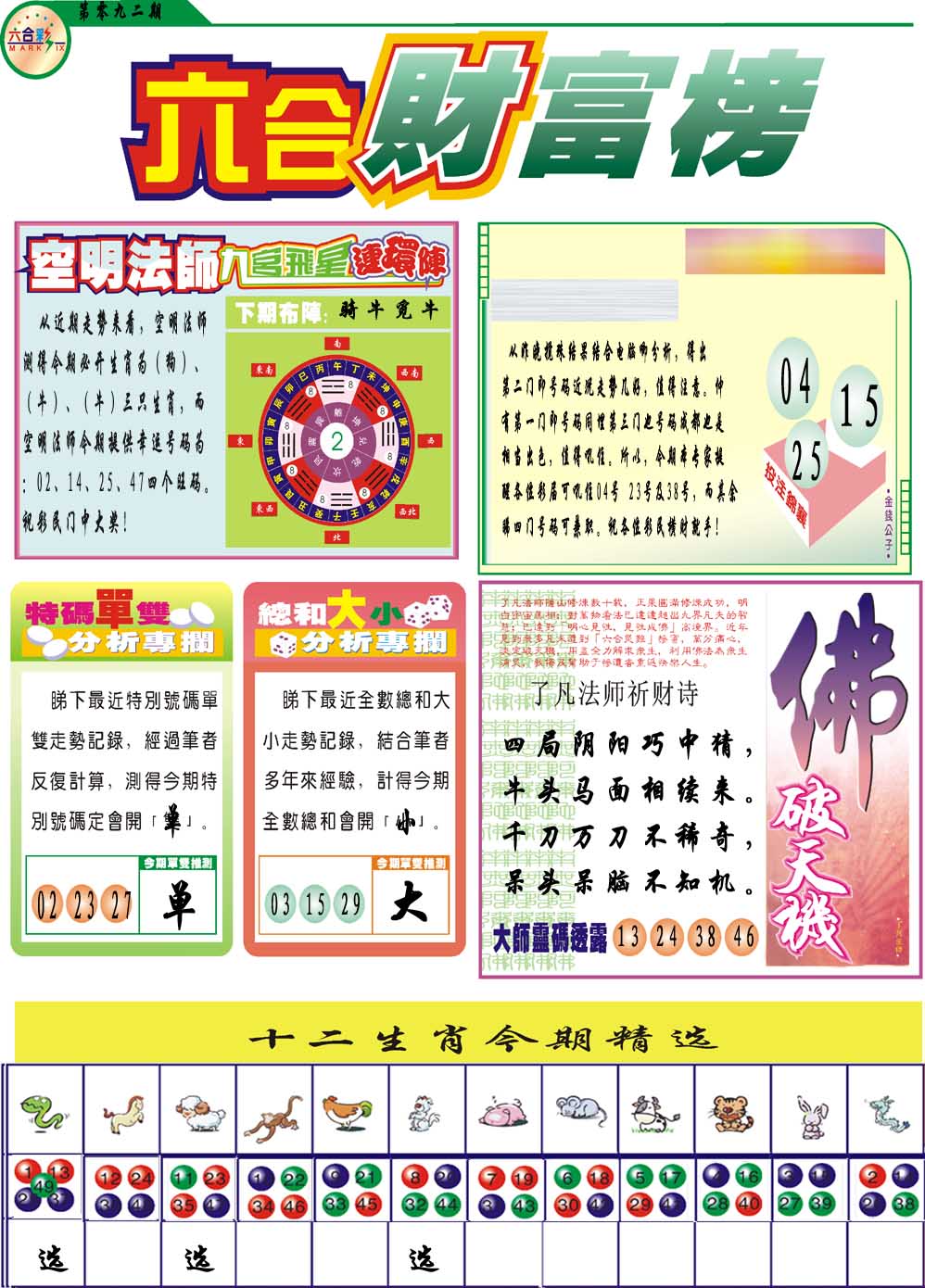 092期财富榜[图]