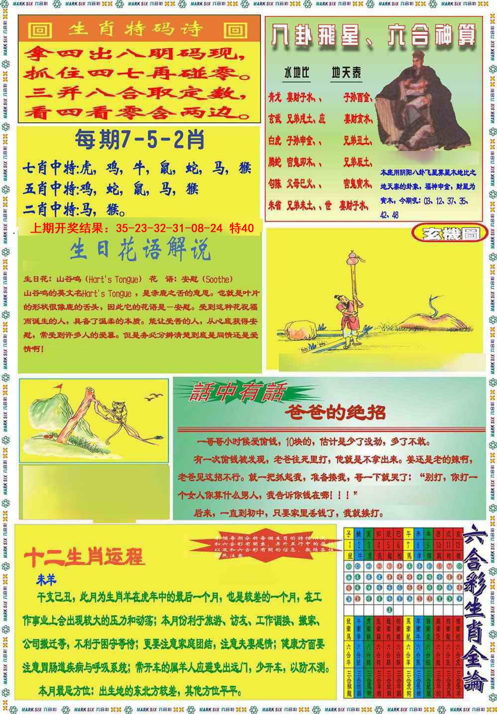 092期九龍马经B(推荐)[图]