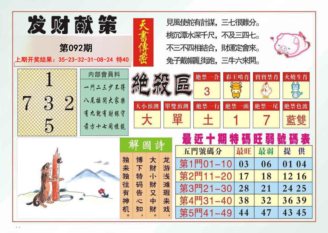 092期发财献策[图]