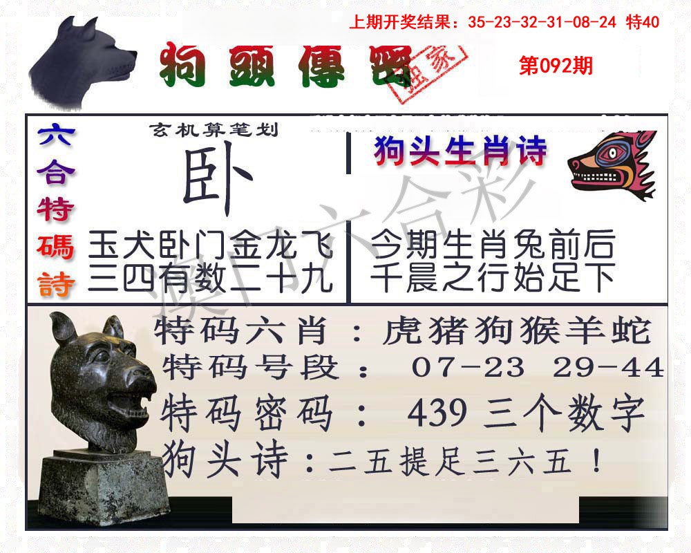 092期狗头传密[图]