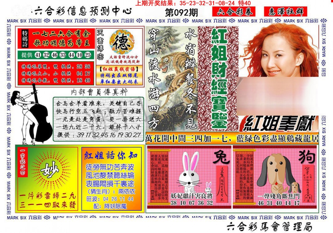 092期红姐财经宝鉴[图]