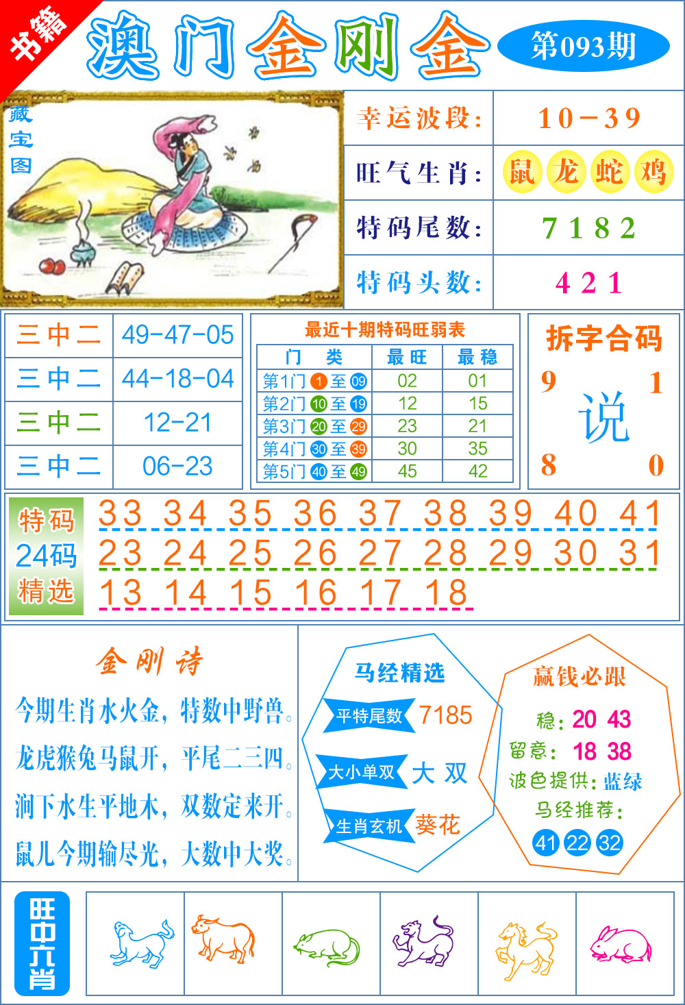 093期澳门金刚金[图]