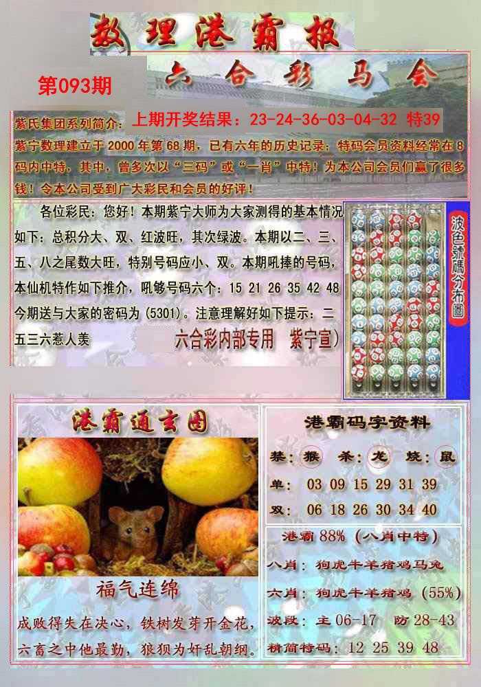 093期港霸报[图]