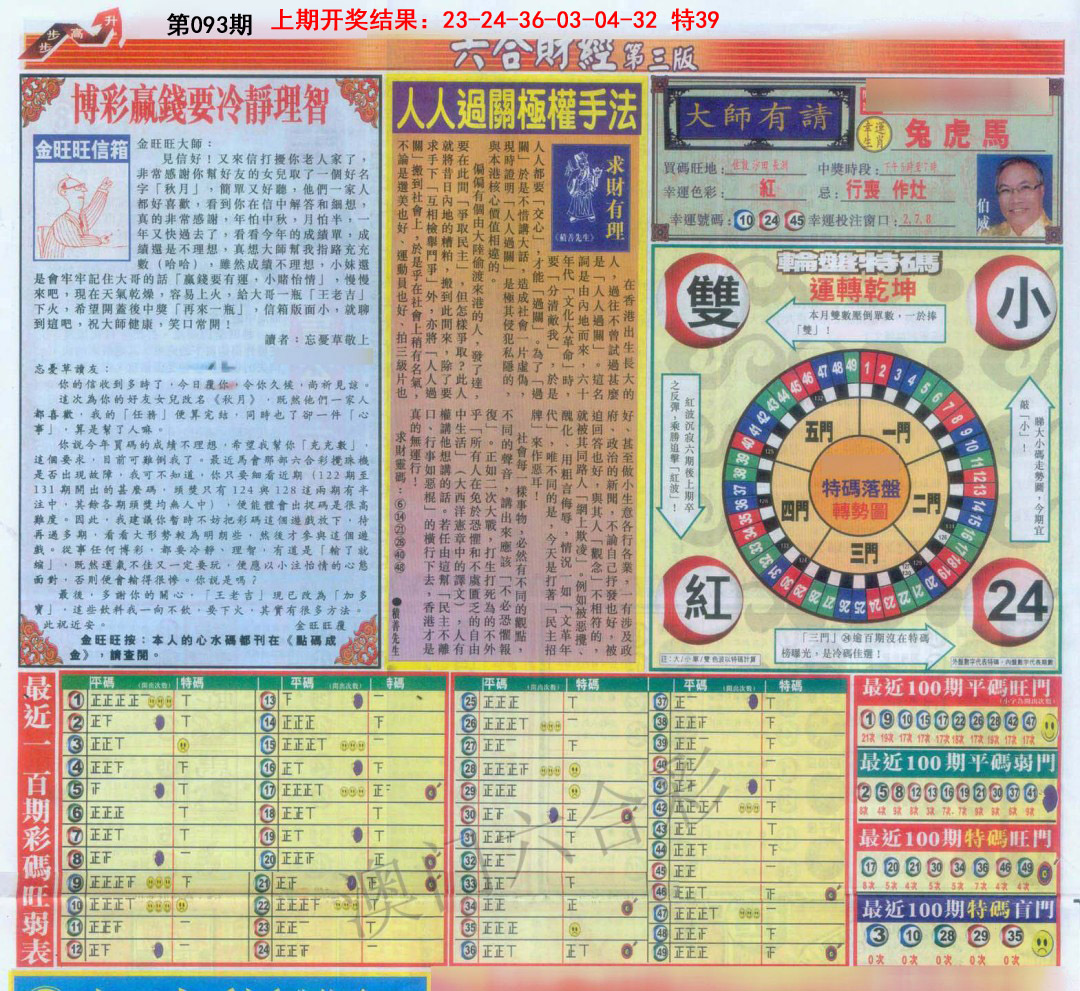 093期六合财经C加大版[图]