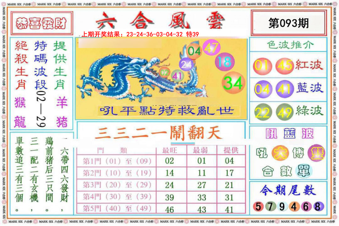 093期六合风云《另版》[图]