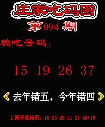 094期庄家吃码图[图]