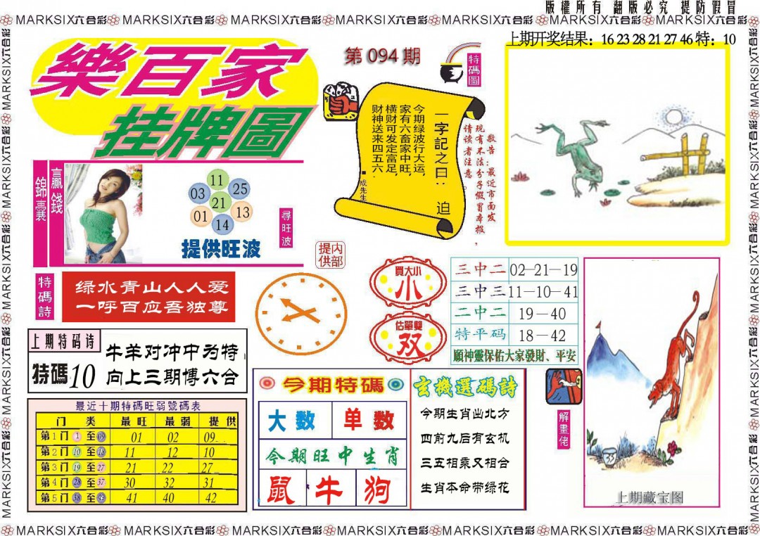 094期乐百家挂牌图[图]
