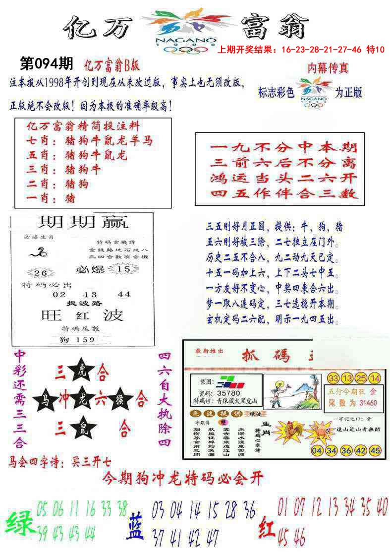 094期亿万富翁B[图]