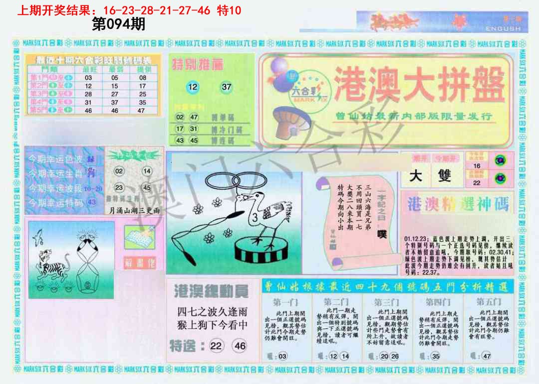 094期港澳大拼盘A[图]