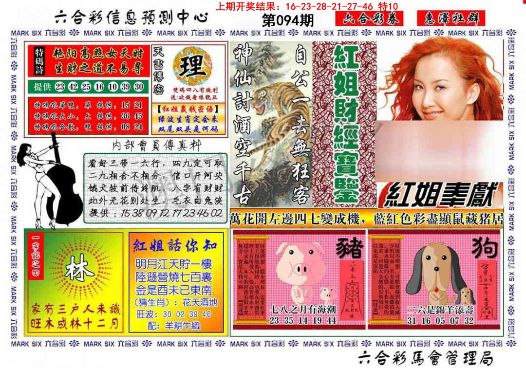 094期红姐财经宝鉴[图]