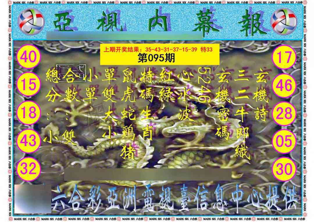 095期亚视内幕报[图]