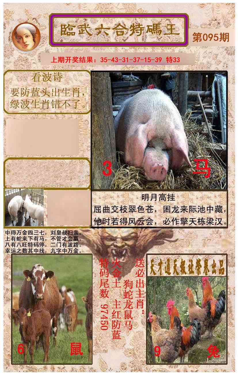 095期临武六合特码王[图]