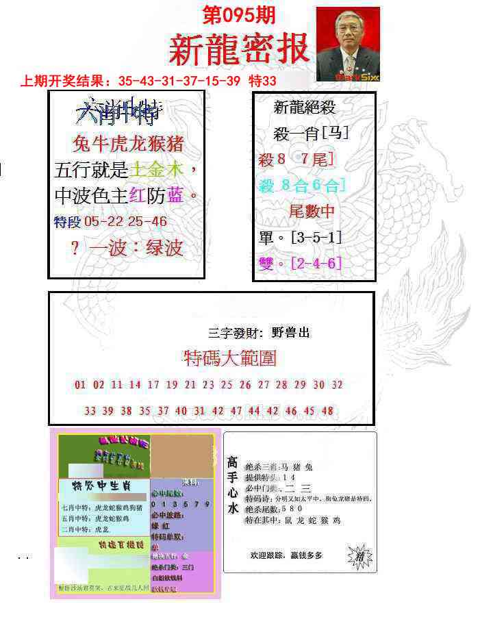 095期新龙密报[图]
