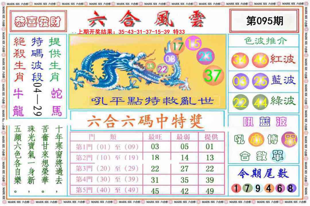 095期六合风云《另版》[图]