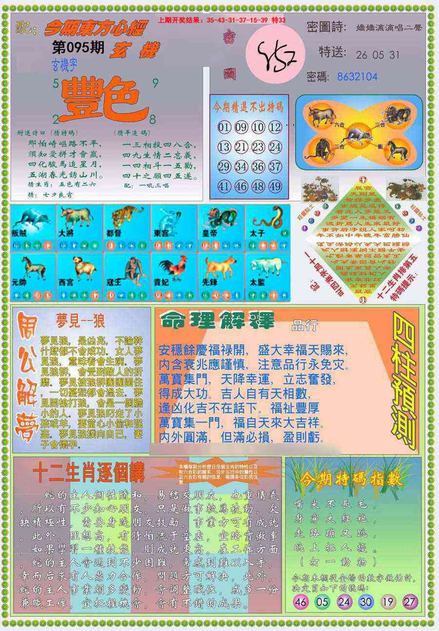 095期(新版)东方心经B[图]