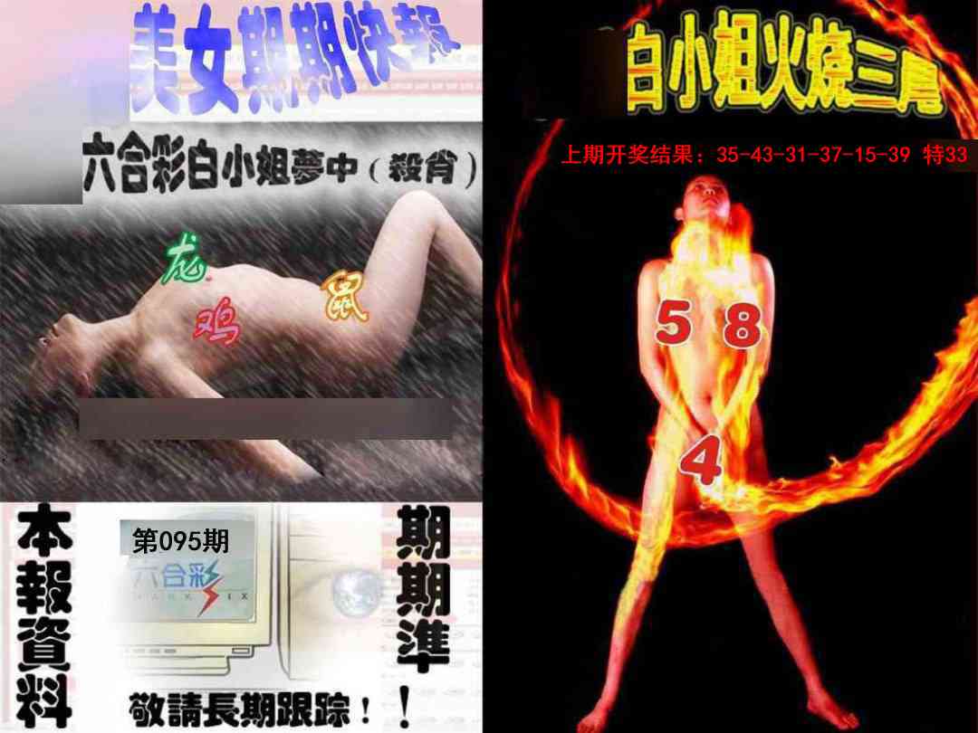 095期环球美女特码报[图]