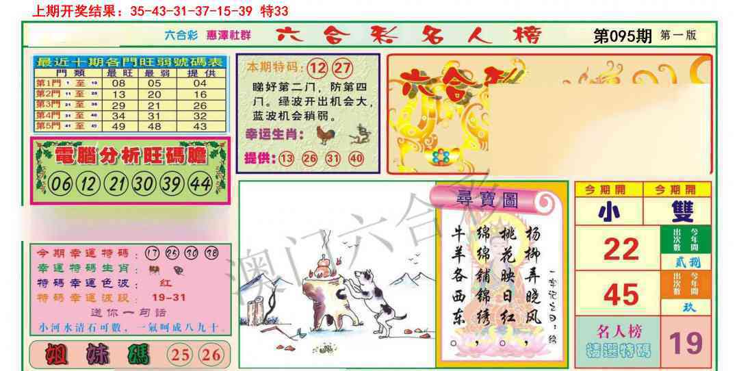 095期名人榜A[图]